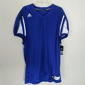 Addias Clima Cool Football Jersey 2x Blue
